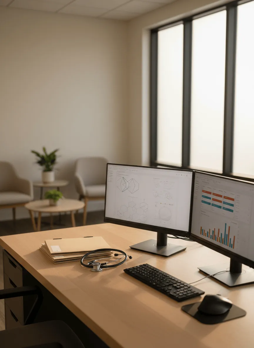 Behavioral health practice operations workspace